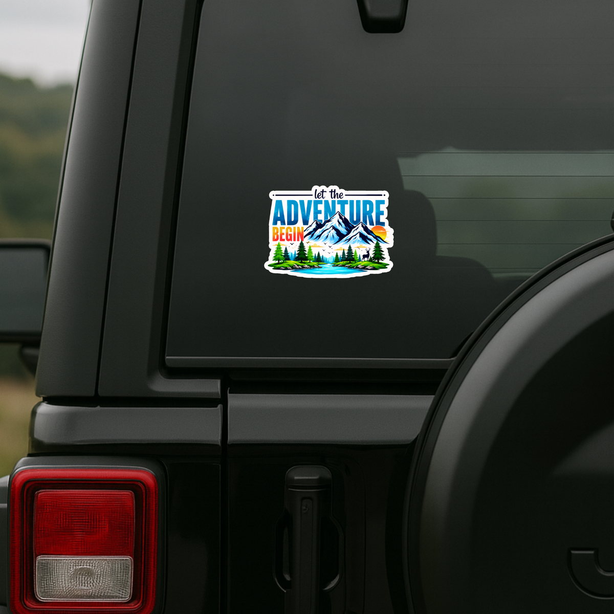 4X4 Off Road Extreme Adventure Sticker 18Cm Waterproof Matte Vinyl Stixy Copy high-quality product image angle 5