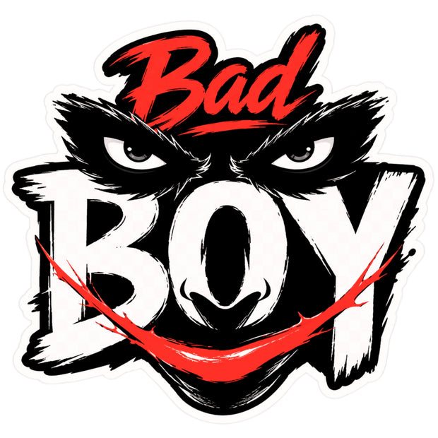 Bad Boy Attitude Quote Sticker 18cm Waterproof Matte Vinyl – STIXY premium vinyl sticker image 503