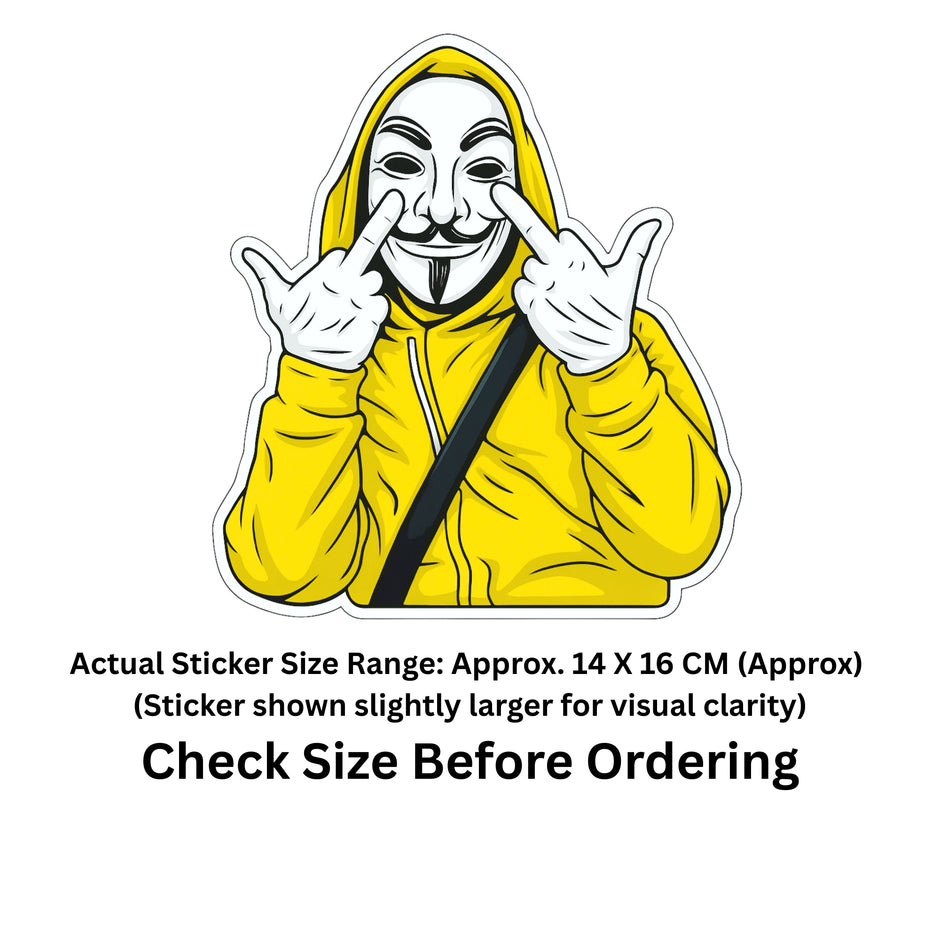 Namaste Greeting Sticker 18Cm Waterproof Matte Vinyl Stixy Copy premium vinyl sticker image 585