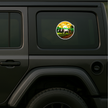 Tropical Sunset Beach Suv Sticker 20Cm Waterproof Matte Vinyl Stixy Copy high-quality product image angle 4