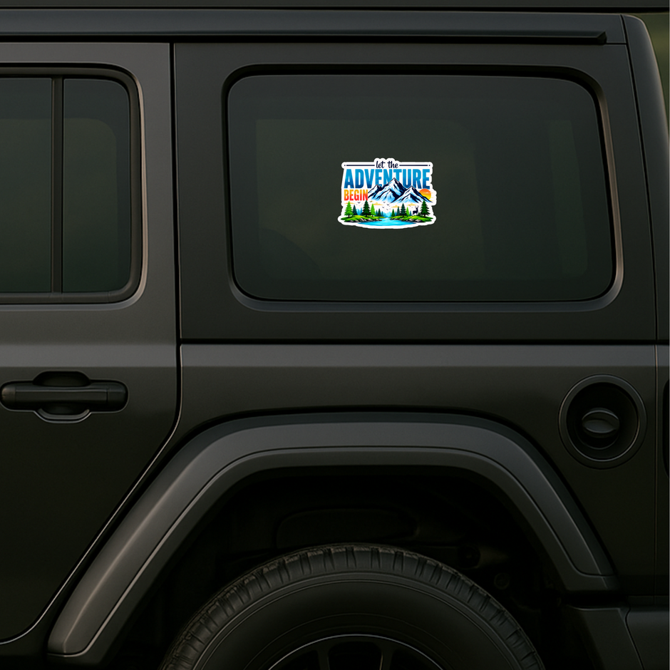 4X4 Off Road Extreme Adventure Sticker 18Cm Waterproof Matte Vinyl Stixy Copy high-quality product image angle 1