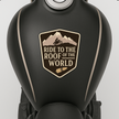 Conquered Ladakh Sticker Bike Adventure Badge Decal Copy premium sticker product image 4