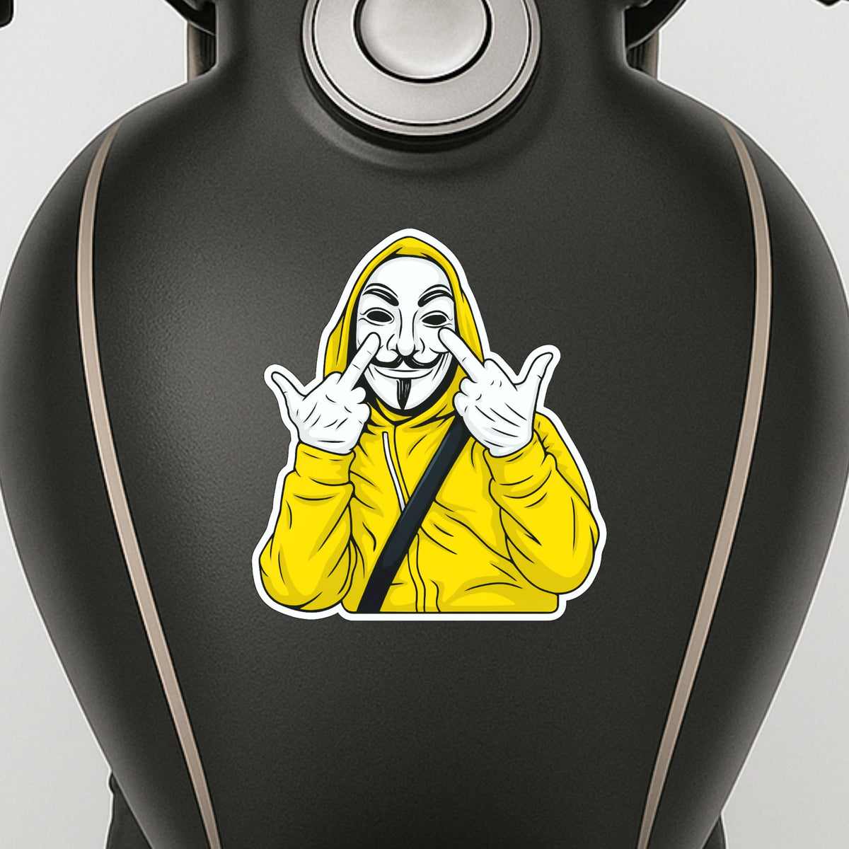 Namaste Greeting Sticker 18Cm Waterproof Matte Vinyl Stixy Copy premium vinyl sticker image 587