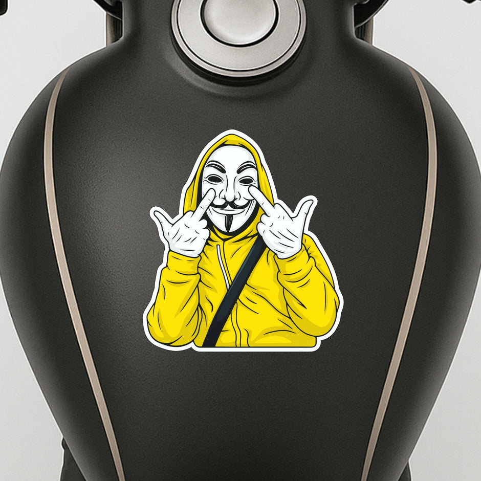 Namaste Greeting Sticker 18Cm Waterproof Matte Vinyl Stixy Copy premium vinyl sticker image 587