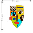 Traditional Guardian Mask Sticker 18 19 Cm Vibrant Mythological Art Design Waterproof Matte Vinyl Stixy Copy premium vinyl sticker image 236