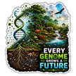 Every Genome Grows a Future Sticker 18 × 19 cm | Genetics & Agricultural Biotechnology Waterproof Matte Vinyl – STIXY premium vinyl sticker image 96