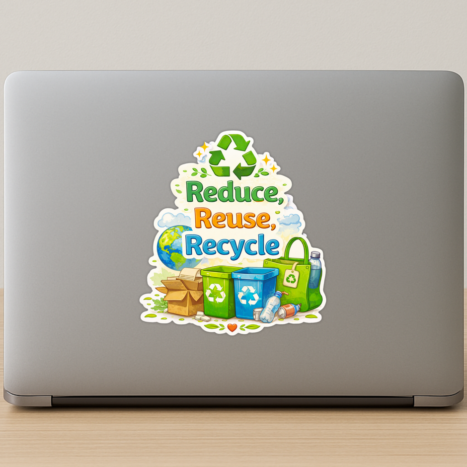 Adopt Don T Shop Cute Pets Awareness Sticker 18Cm Matte Vinyl Stixy Copy high-quality product image angle 1