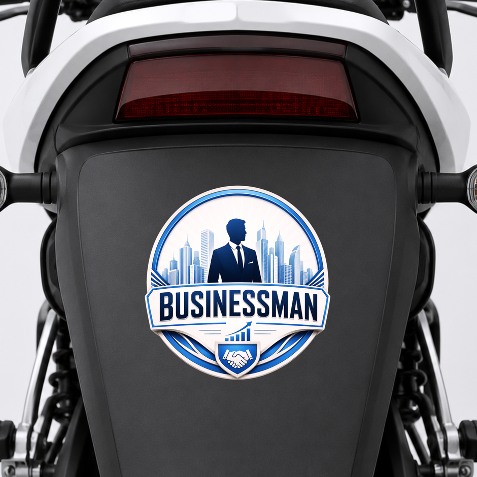 Mechanic Garage Badge Sticker 14Cm Waterproof Matte Vinyl Stixy Copy high-quality product image angle 1