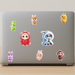 Human Dog Paw Bond Sticker 18Cm Matte Vinyl Stixy Copy high-quality product image angle 3