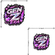 Gen Z Af Sticker Set Of 5 Funny Graffiti Meme Aesthetic Waterproof Matte Vinyl Stixy Copy premium vinyl sticker image 184