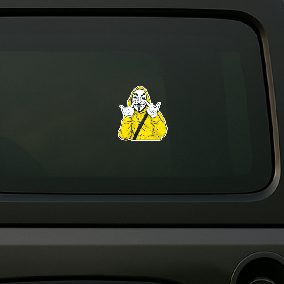 Namaste Greeting Sticker 18Cm Waterproof Matte Vinyl Stixy Copy premium vinyl sticker image 588