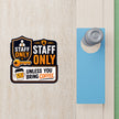 Keep It Clean Feed Me Not The Floor Sticker 18Cm Waterproof Matte Vinyl Stixy Copy premium vinyl sticker image 382