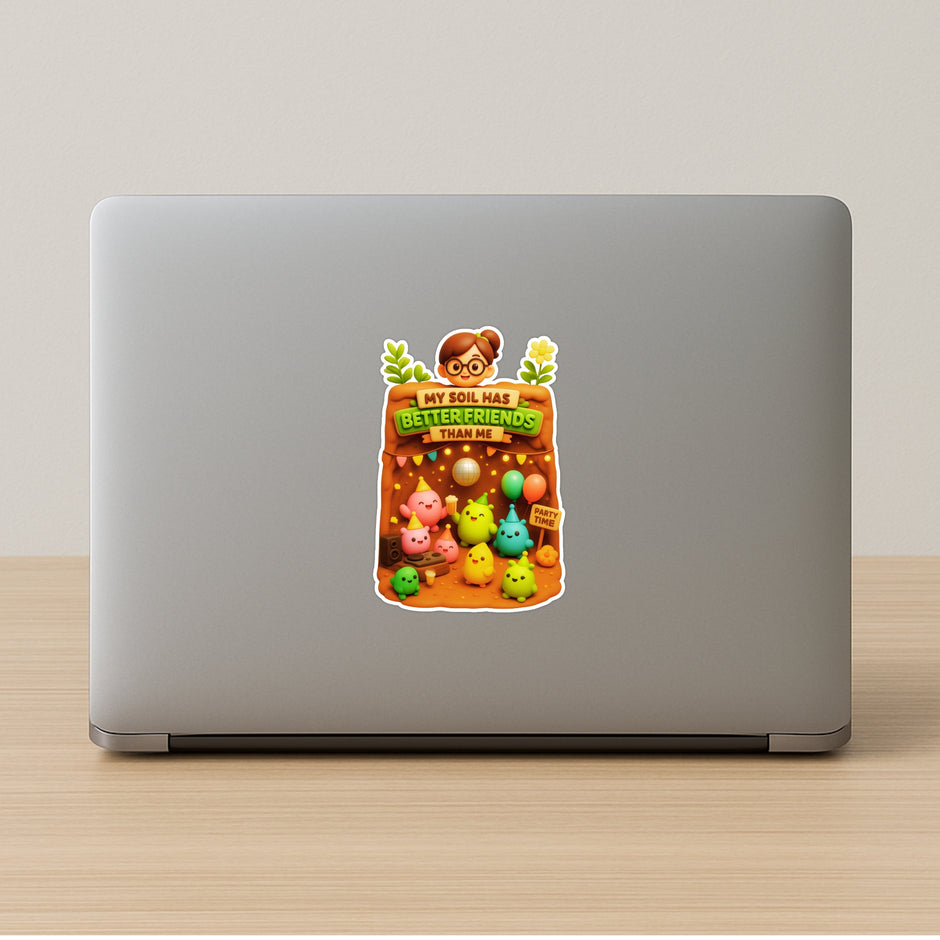 Aloe There Sticker Set Of 3 Cute Plant Pun Waterproof Matte Vinyl 9 14 Cm 2 6 9 Cm Stixy Copy premium vinyl sticker image 47