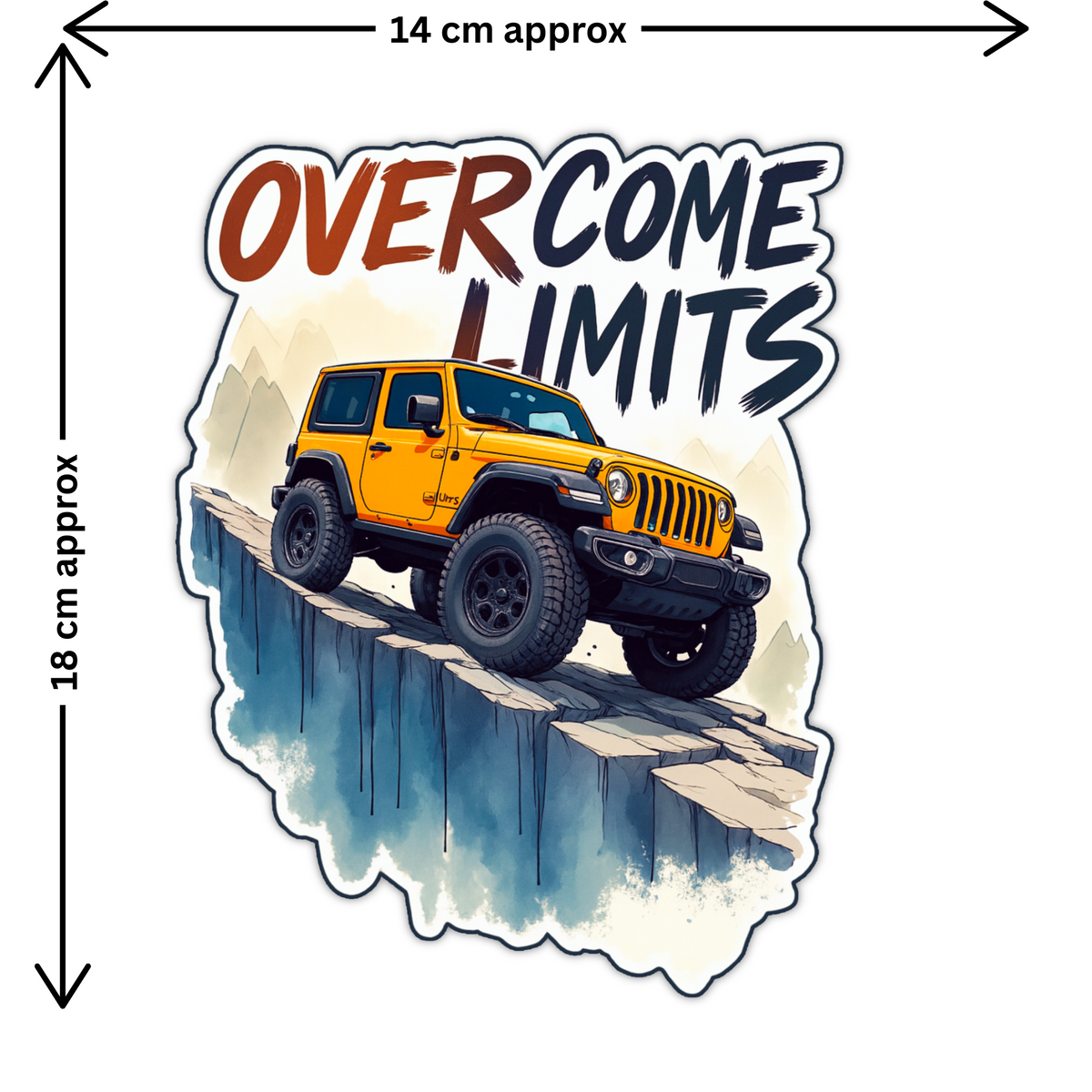 Waterproof Adventure Is My Therapy Sticker Camping Travel Decal Copy premium sticker product image 2
