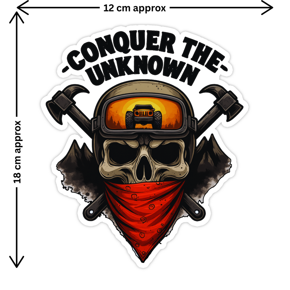 Waterproof Never Stop Exploring Jeep Sticker Adventure Car Bike Decal Copy premium sticker product image 2