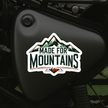 Conquered Ladakh Sticker Mountain Rider Badge Decal Copy premium sticker product image 9