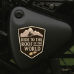 Conquered Ladakh Sticker Bike Adventure Badge Decal Copy premium sticker product image 6