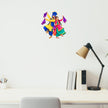 Punjabi Bhangra Gidda Dance Couple Sticker for Home Wall Decor and Punjabi Cultural Decoration by STIXY