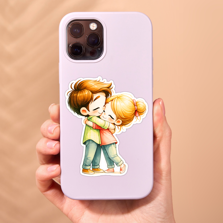 Love Quote Sticker Set Of 6 Waterproof Matte 7 11 Cm Copy high-quality product image angle 5