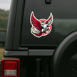 Flying Eagle Sticker Red Yellow Power Wings Vinyl Decal Copy premium product image view 6