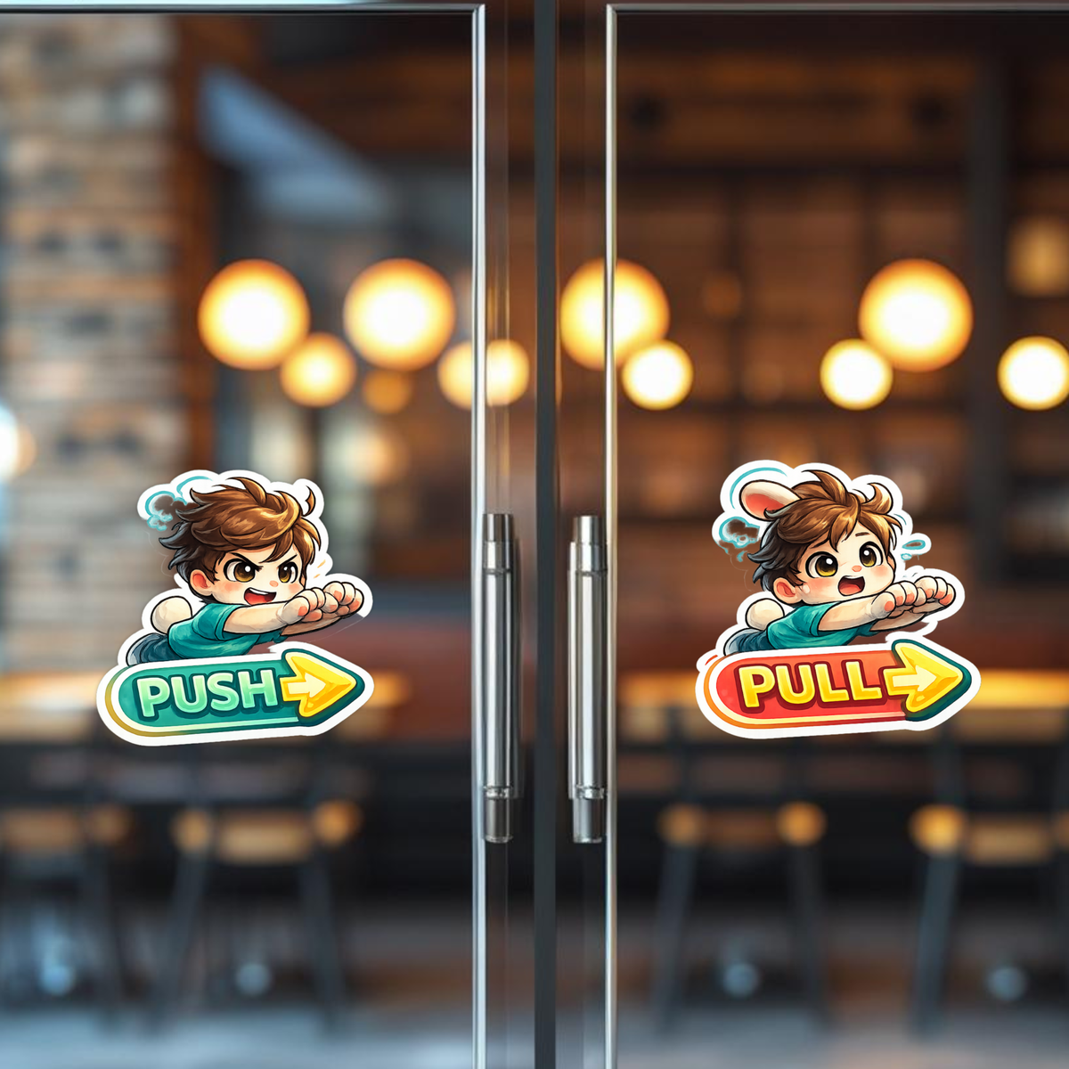 Cute Toilet Training Reminder Sticker For Kids Waterproof Matte 18 18 Cm Approx Copy premium product image view 4