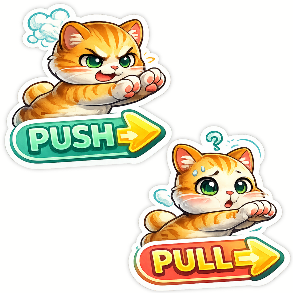Funny Office & Utility Waterproof Matte Stickers – Premium Vinyl Decals (Assorted Designs) premium product image view 1