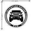 Brotherhood Beyond Borders Sticker Skull Bandana Biker Decal Copy premium sticker product image 2