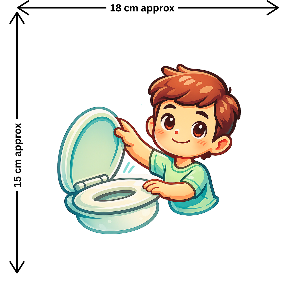 Phone Parking Zone Funny Office School Sticker 16 11 Cm Approx Copy premium product image view 2