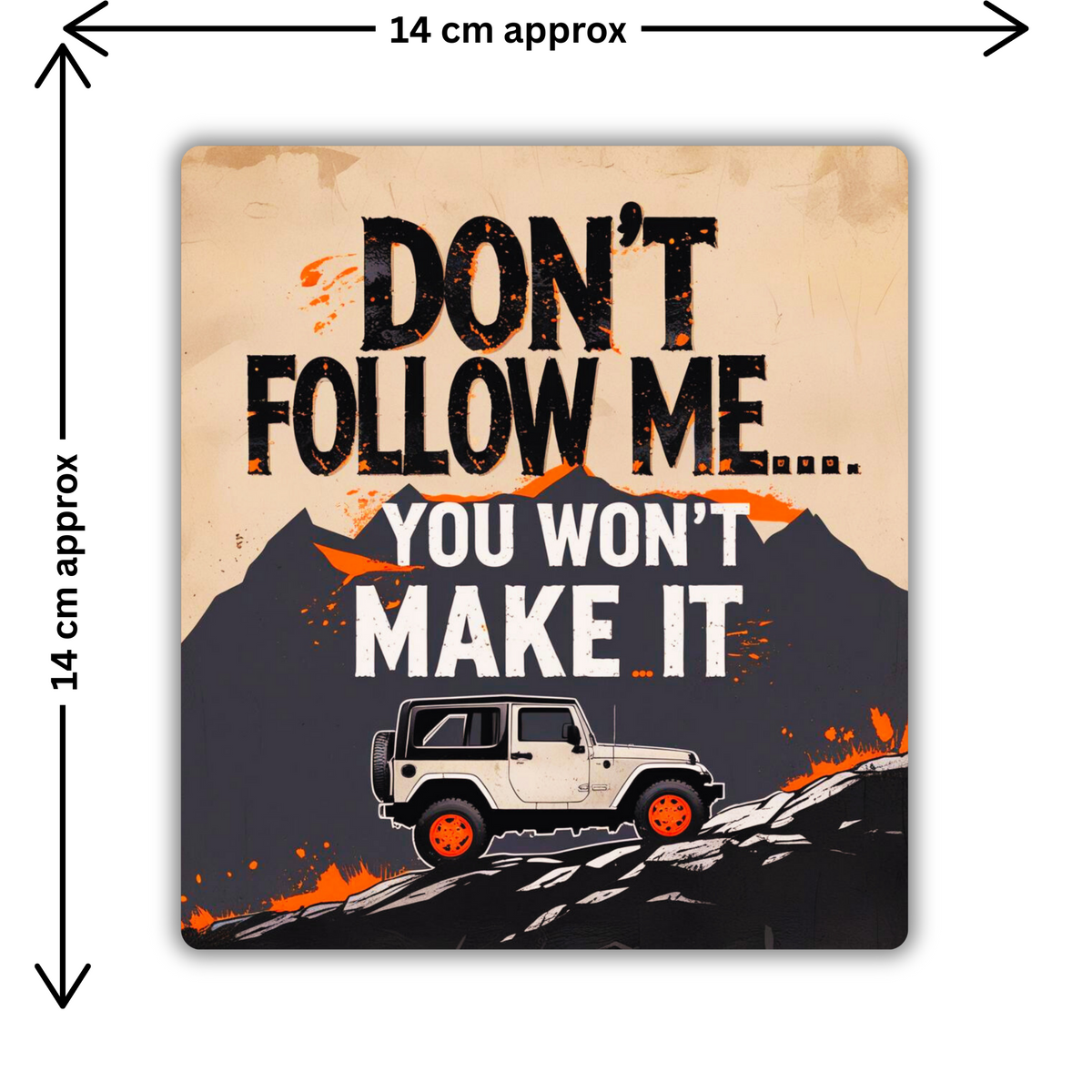One Life Live It Sticker Mountain Explorer Edition By Stixy Copy premium product image view 2