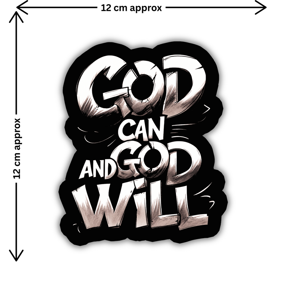 Strength Unbound Sticker Wolf Power Edition Copy premium product image view 2