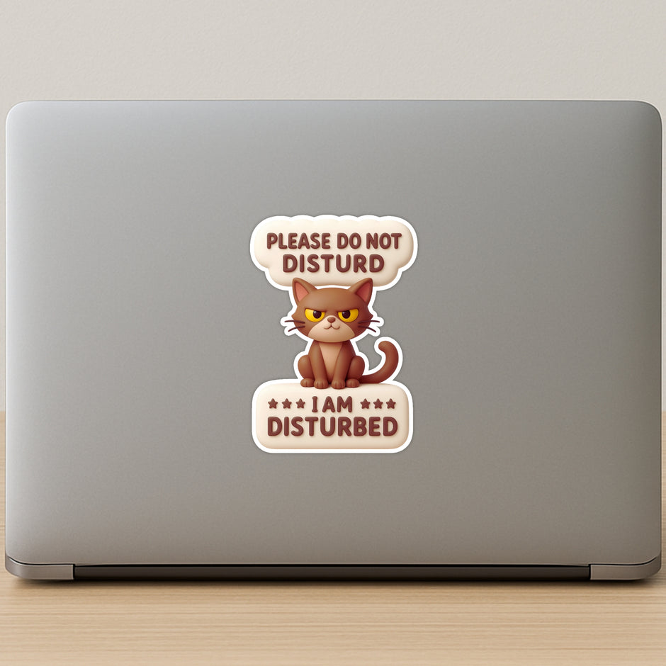 Inner Peace Panda Sticker 14Cm Waterproof Matte Vinyl Stixy Copy premium vinyl sticker image 654