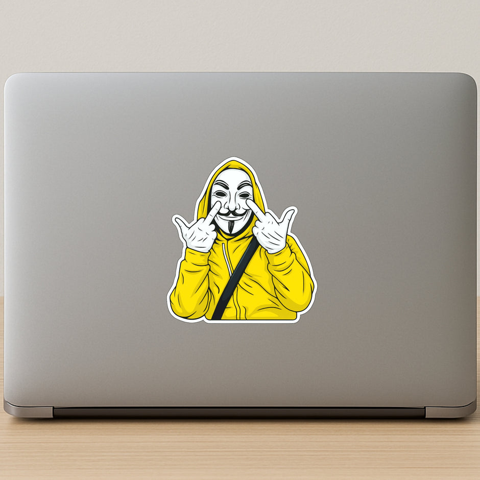 Namaste Greeting Sticker 18Cm Waterproof Matte Vinyl Stixy Copy premium vinyl sticker image 589