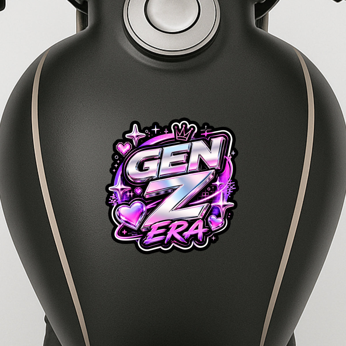 Gen Z Af Sticker Set Of 5 Funny Graffiti Meme Aesthetic Waterproof Matte Vinyl Stixy Copy premium vinyl sticker image 186