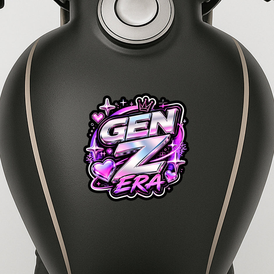 Gen Z Af Sticker Set Of 5 Funny Graffiti Meme Aesthetic Waterproof Matte Vinyl Stixy Copy premium vinyl sticker image 186