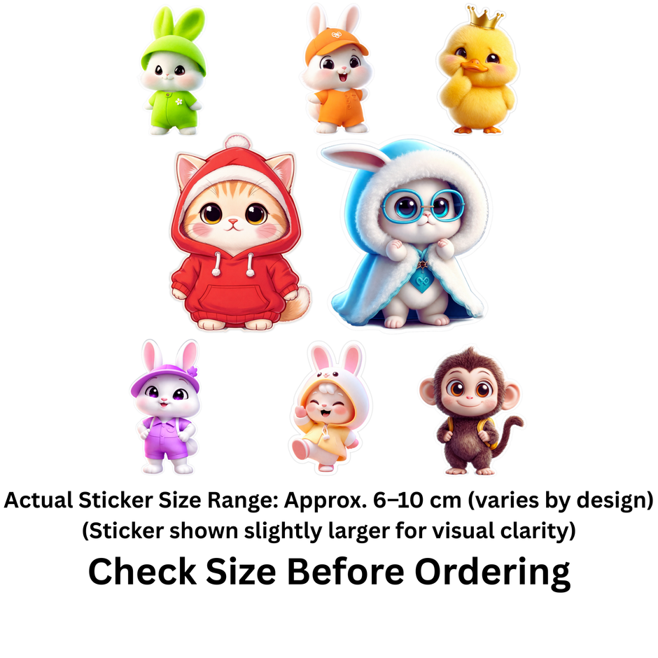 Human Dog Paw Bond Sticker 18Cm Matte Vinyl Stixy Copy high-quality product image angle 1