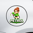 Diesel Girl Sticker 12 13 Cm Cute Fuel Nozzle Cartoon Design Waterproof Matte Vinyl Stixy Copy premium vinyl sticker image 302