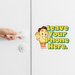 Phone Outside You Ll Survive Waterproof Matte Phone Restriction Sticker 15 14 Cm Approx Copy premium product image view 3