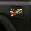 Funny Fuel Lid Sticker Jaldi Bhar Late Ho Raha Hai Waterproof Matte Copy high-quality product image angle 4