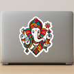 Waterproof Lord Ganesha Sticker Vibrant Spiritual Decal Copy premium sticker product image 2