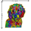 Beagle Dog Sticker Neon Art Series Copy premium product image view 2