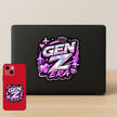 Gen Z Af Sticker Set Of 5 Funny Graffiti Meme Aesthetic Waterproof Matte Vinyl Stixy Copy premium vinyl sticker image 187