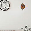 Traditional Indian Guardian Face Sticker Applied on Wall for Cultural Home Decor by STIXY