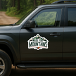 Conquered Ladakh Sticker Mountain Rider Badge Decal Copy premium sticker product image 3
