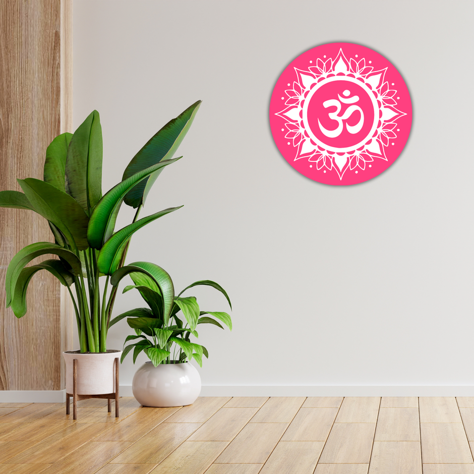 ॐ Mandala Sticker Water Resistant Sacred Symbol Minimal Spiritual Decor Copy premium vinyl sticker product image 4
