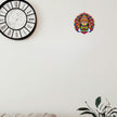Traditional Kathakali Face Sticker Applied on Wall for Indian Cultural Home Decor by STIXY