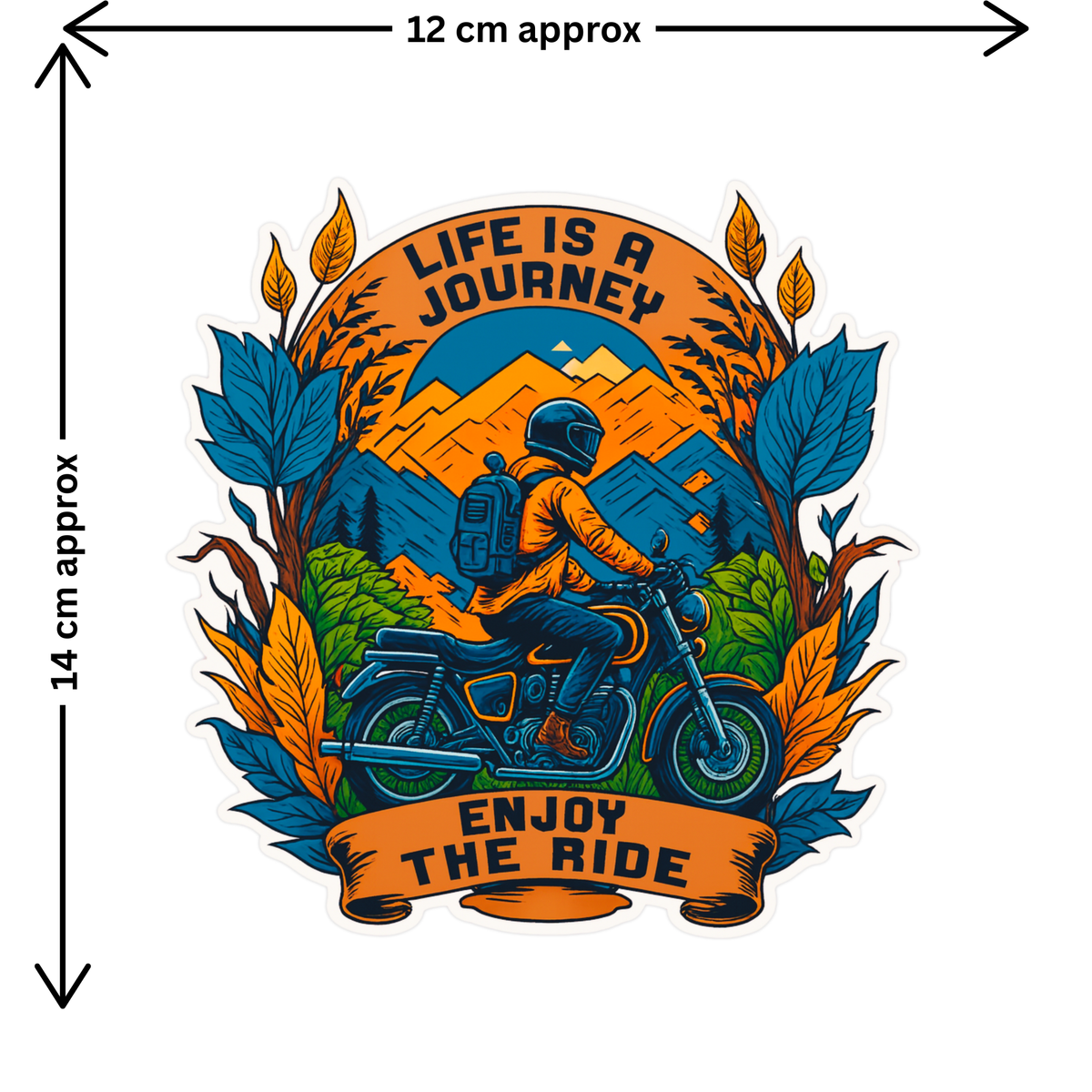 Me Vs Me Sticker Motivational Quote Vinyl Decal Copy premium product image view 3