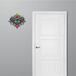 Colorful Evil Eye Mandala Sticker | Vibrant Protective Eye Waterproof Matte Vinyl Sticker – STIXY
