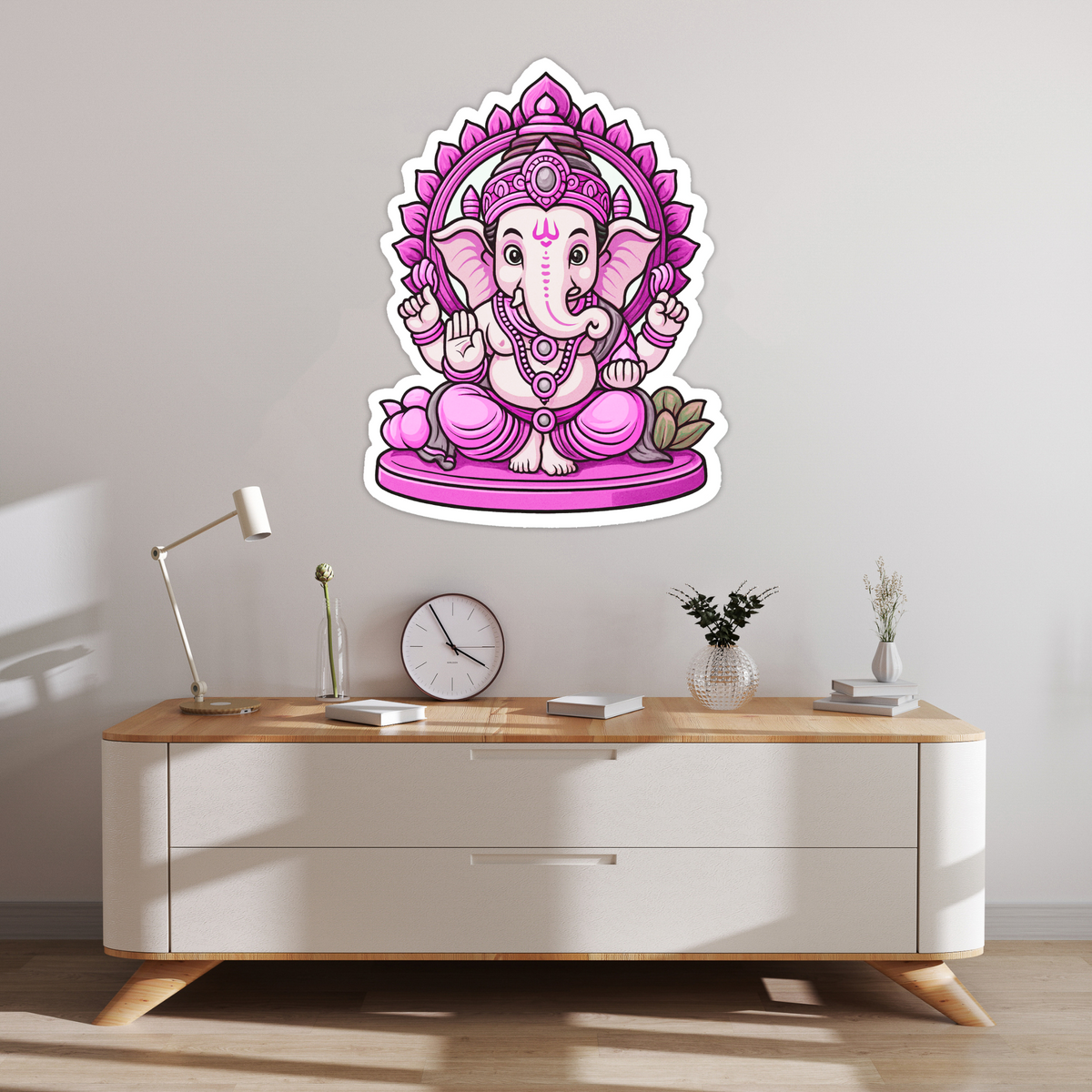 Waterproof Lord Ganesha Sticker Spiritual Decal Copy premium sticker product image 4