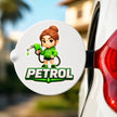 Diesel Girl Sticker 12 13 Cm Cute Fuel Nozzle Cartoon Design Waterproof Matte Vinyl Stixy Copy premium vinyl sticker image 305
