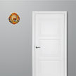 Feng Shui Wealth Ship Waterproof Matte Vinyl Prosperity Sticker Applied Near Door by STIXY